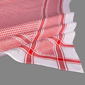 شماغ البسام ماي فير احمر