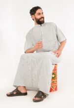⁦دشاديش نوم صيفية رجالية ماركة ذوق متعدد الالون⁩ - الصورة ⁦4⁩